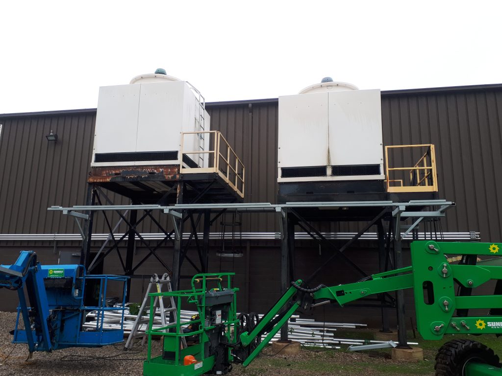 Dust Collector Sound Barrier Installation - Dust Collector Installation | AST