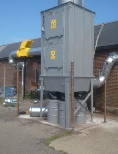 New Dust Collector Installation | AST Mechanical | Ontario Canada